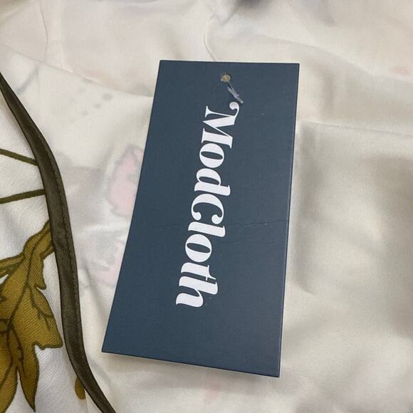 Modcloth Floral Halter Maxi Dress Size 8 - Picture 5 of 15